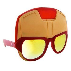 Shark Tank Sun Staches Iron Man Avengers Sunglasses Costume Halloween Glasses